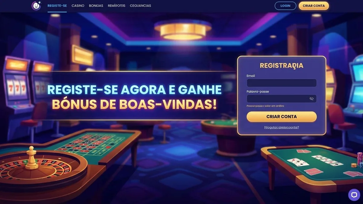 Registo com bónus